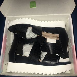 Chunky Black Sandals